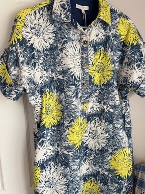 NWT, ANN MASHBURN, MOLLY DRESS, FLORAL PATTERN